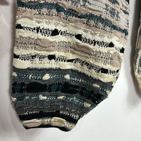 Tundra Canada Vintage Sweater Coogi-like 3D Knit Crew Pullover Size XL - Picture 3 of 8